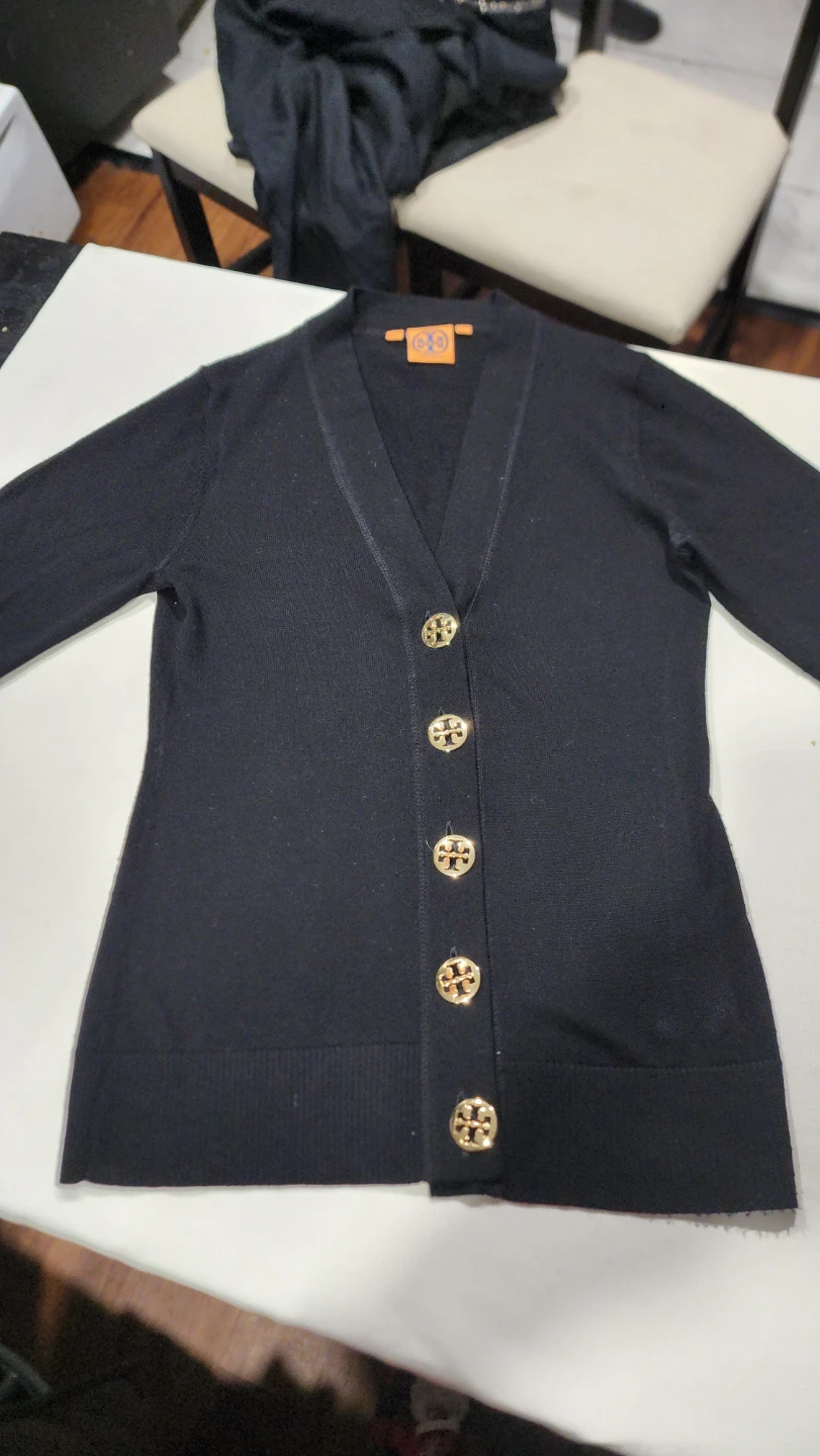 Tory Burch Black Cardigan