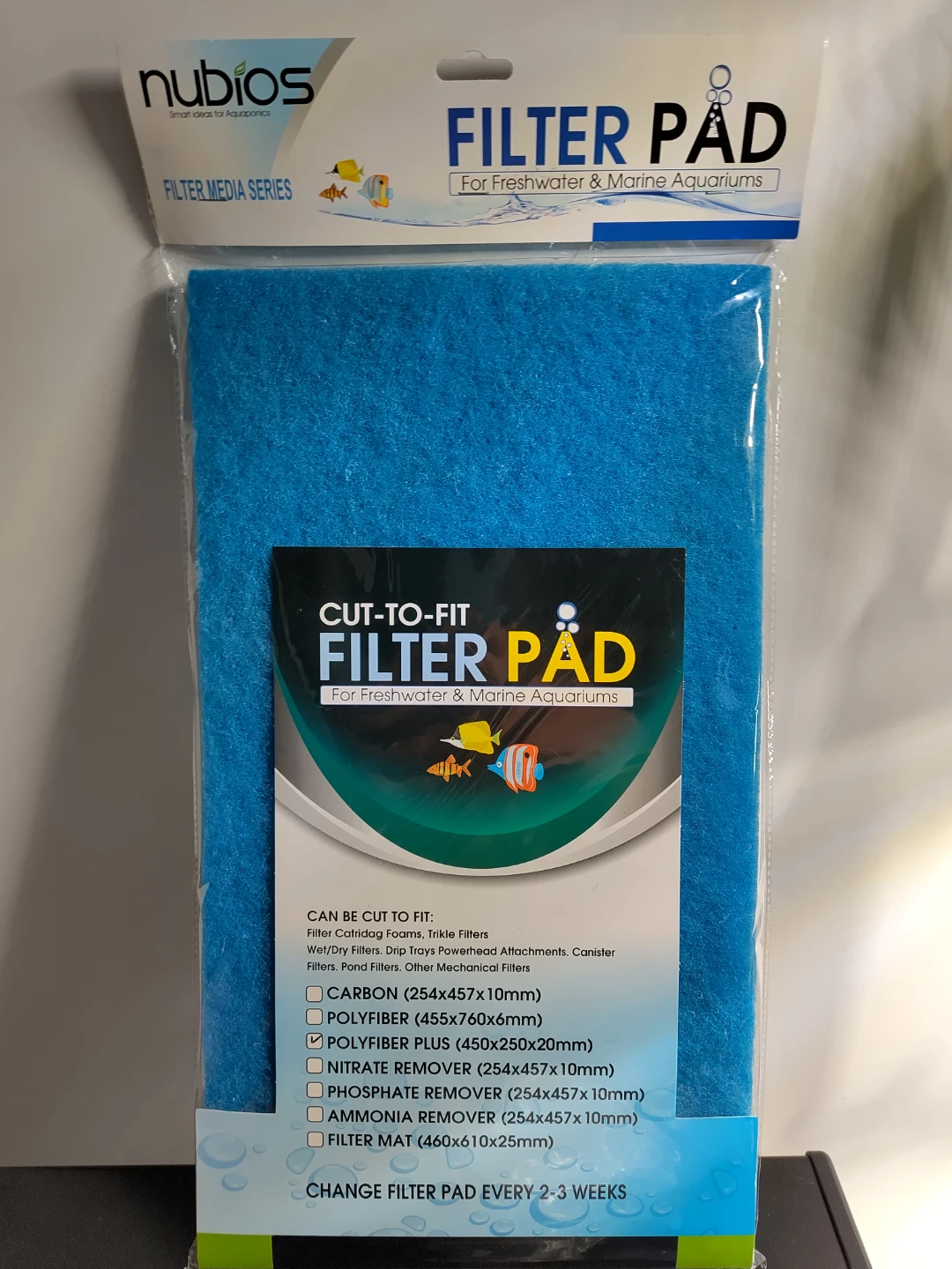 FREE aquarium filter pads - 2 different types - photo 2