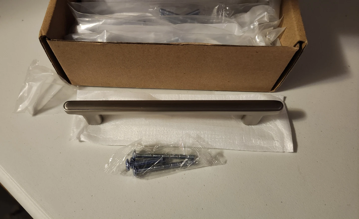 Brushed Nickel Cabinet Handles - photo 5