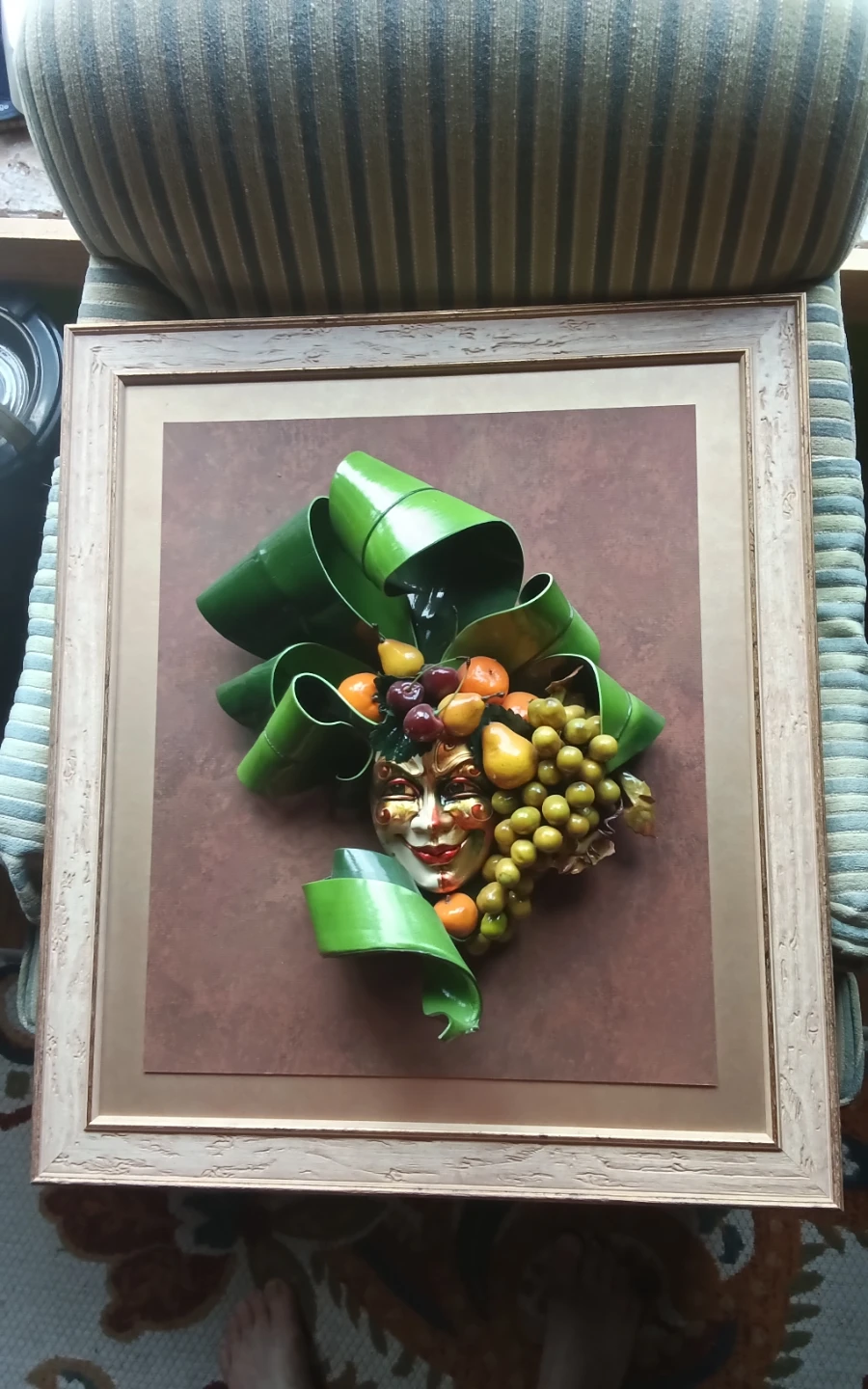 Framed Venetian Bacco Frutta Large - photo 2