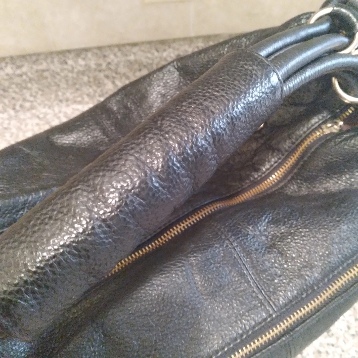 KGB Black Label Leather Handbag - photo 5