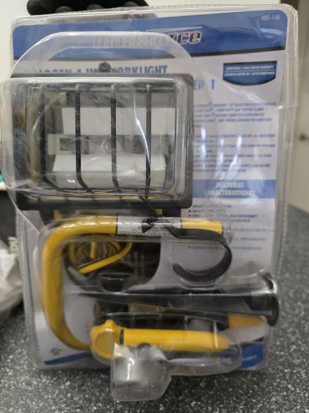 Workforce 4-in-1 Halogen Worklight