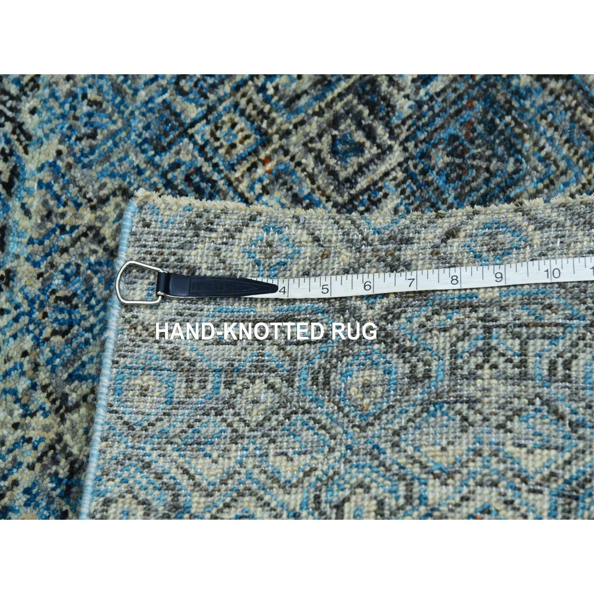Genuine Hand Knotted Modern Oriental Runner Rug - photo 3