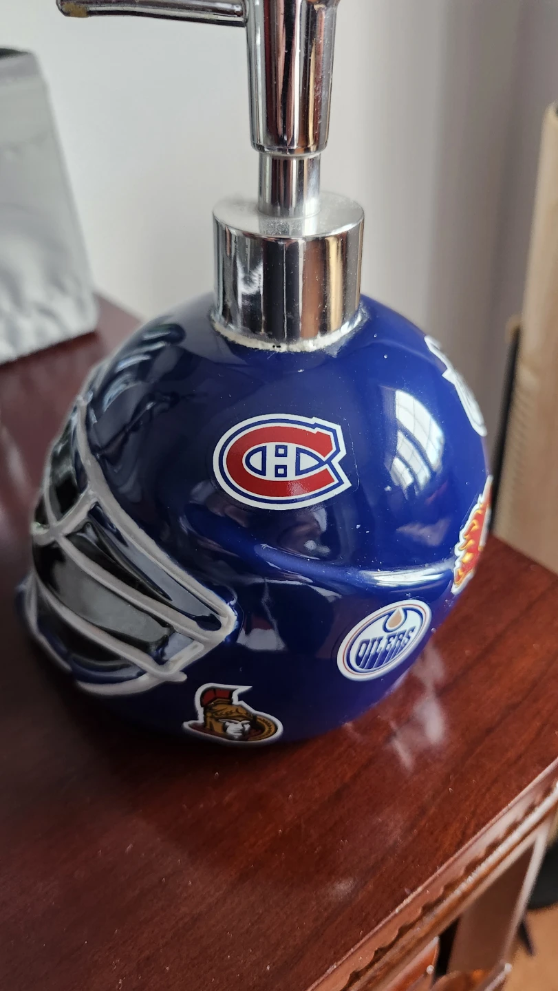NHL Hockey Helmet Soap Dispenser - photo 2