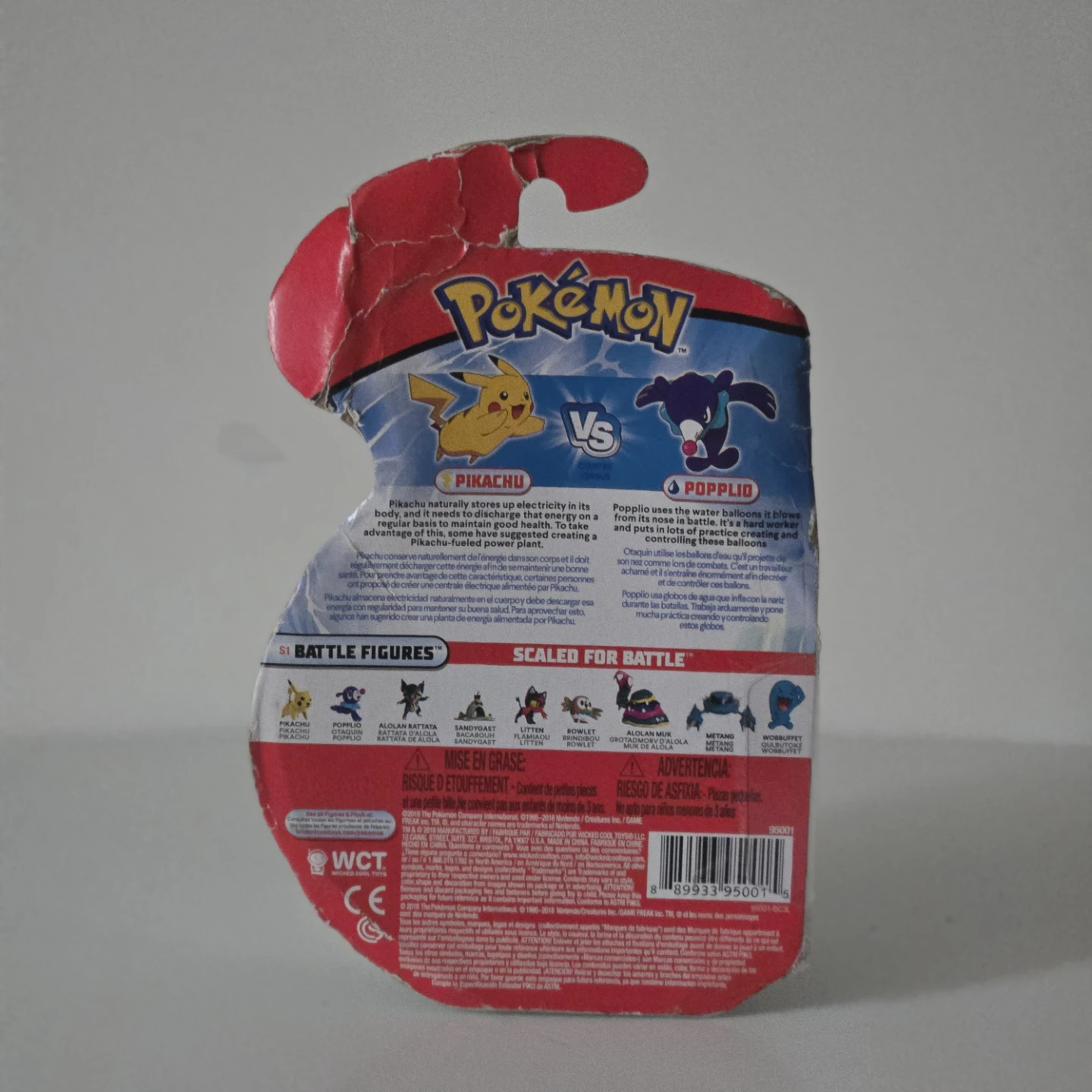 Pokémon Battle Figure Pack - Pikachu & Popplio - photo 2