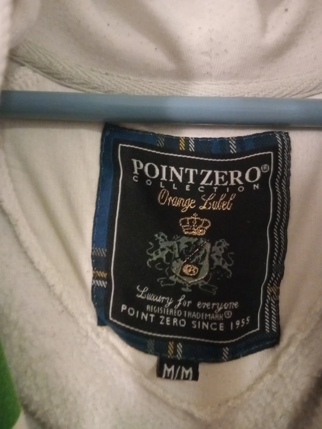 Point Zero Orange Label Green and White Striped Hoodie - photo 3