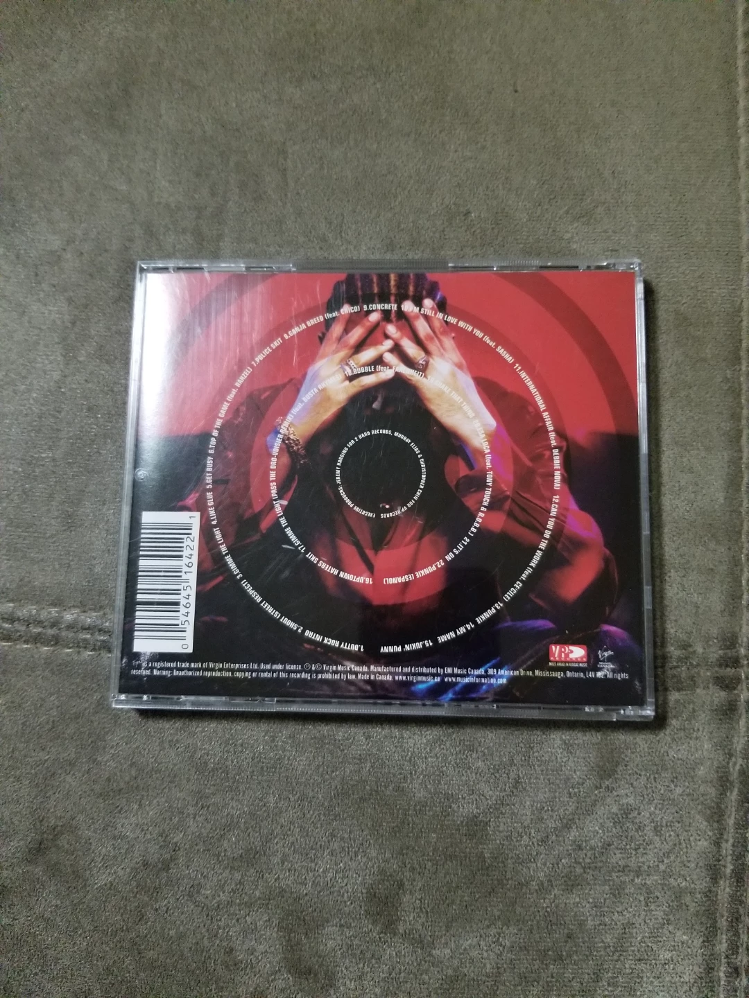 Sean Paul Dutty Rock CD - photo 3