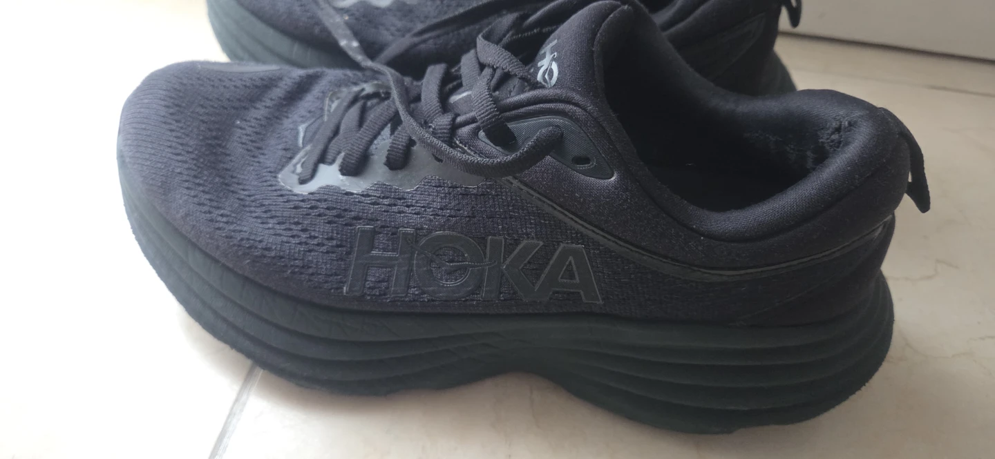 Hoka Bondi 8 Women's Running Shoes - Black - photo 2