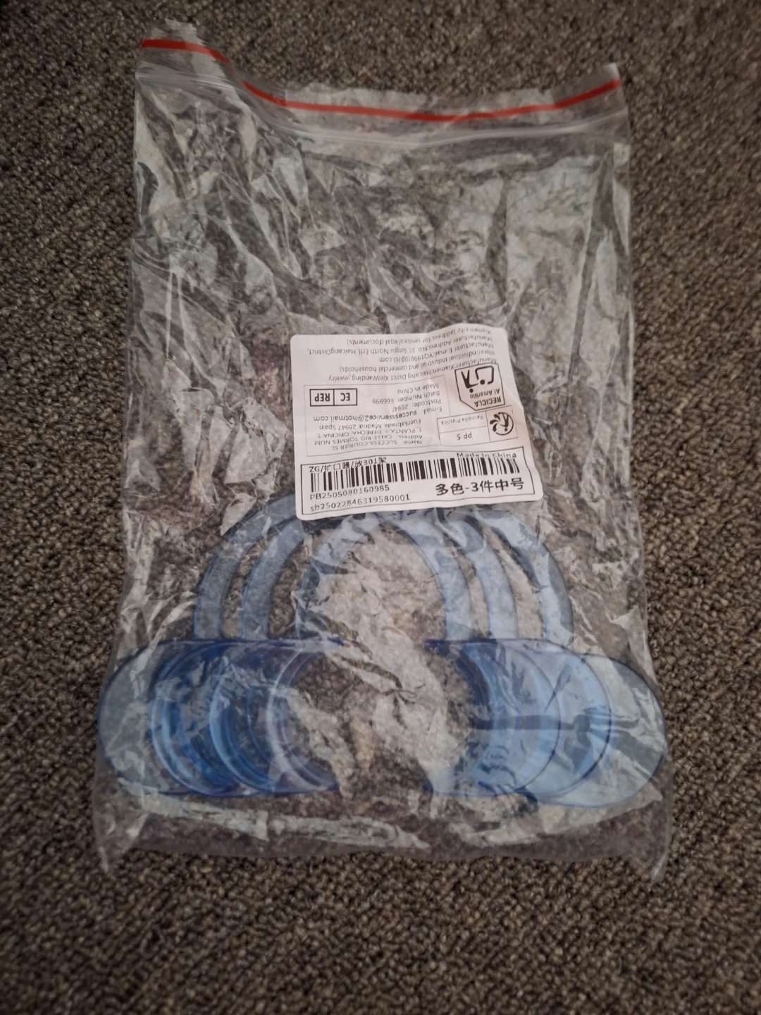 Blue dentist Hooks Set