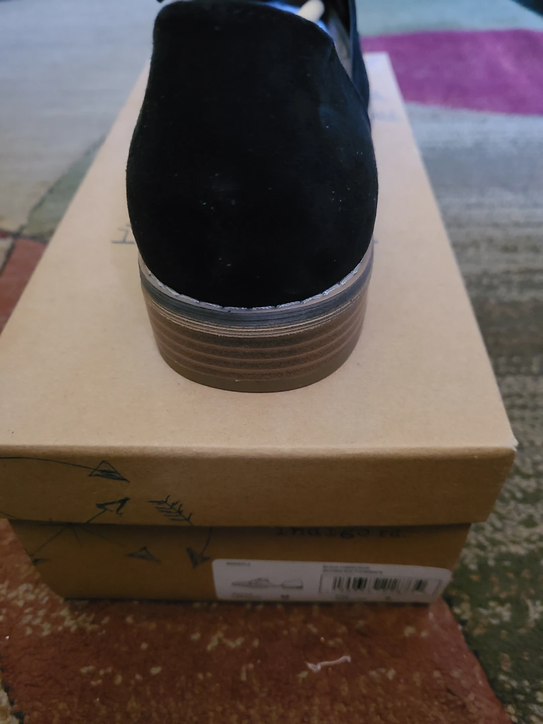 Indigo Rd. Black Fabric Shoes Size 9 - photo 3