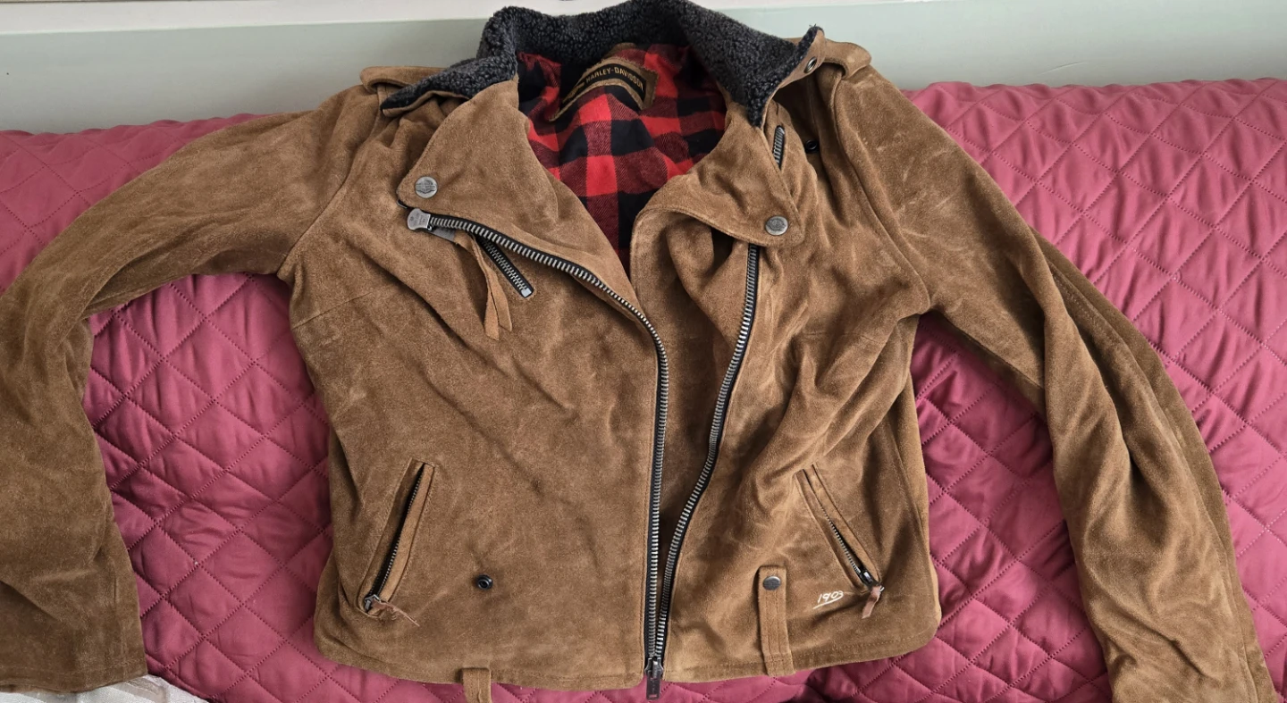 🥕 Harley-Davidson heavy duty biker jacket