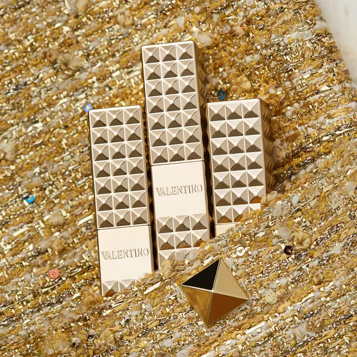 Valentino Spike Matte Lipstick 196A Dramatic Brown - photo 3