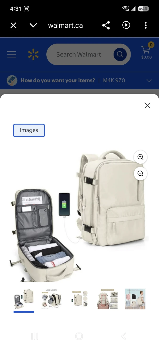Large Capacity Travel Backpack with SUB key - photo 4