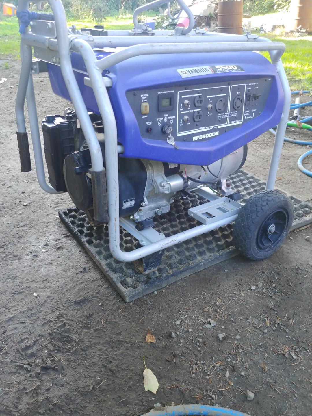 Yamaha EF5500DE Industrial Series Generator - photo 2