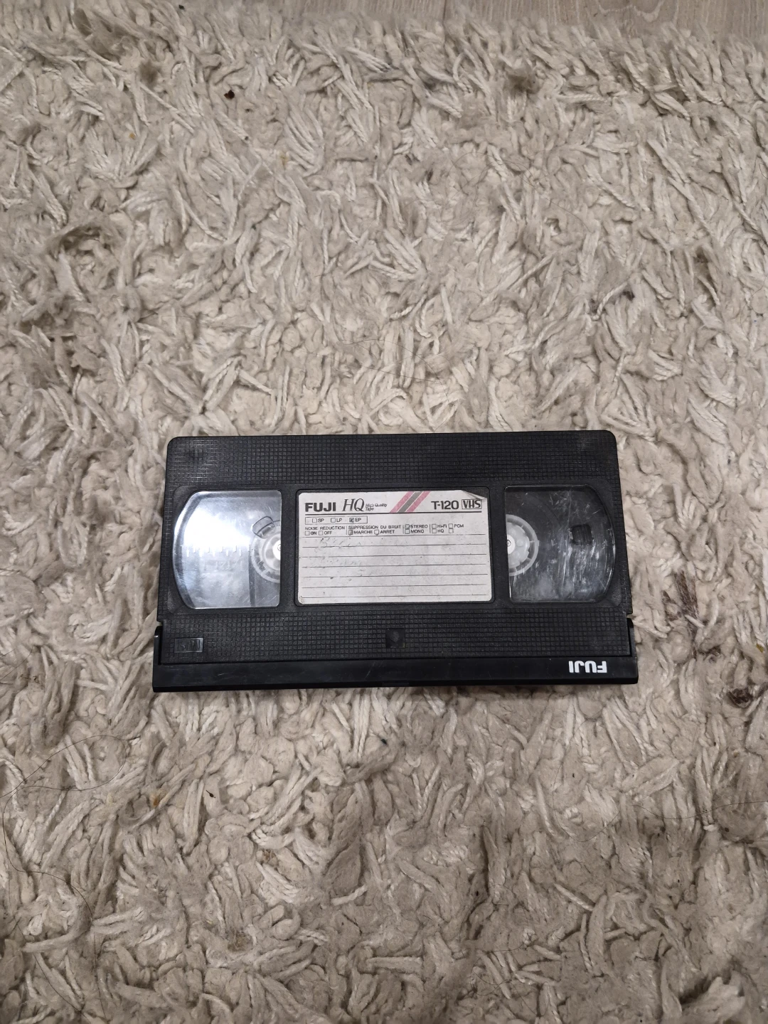 Fuji HQ T-120 VHS Tape