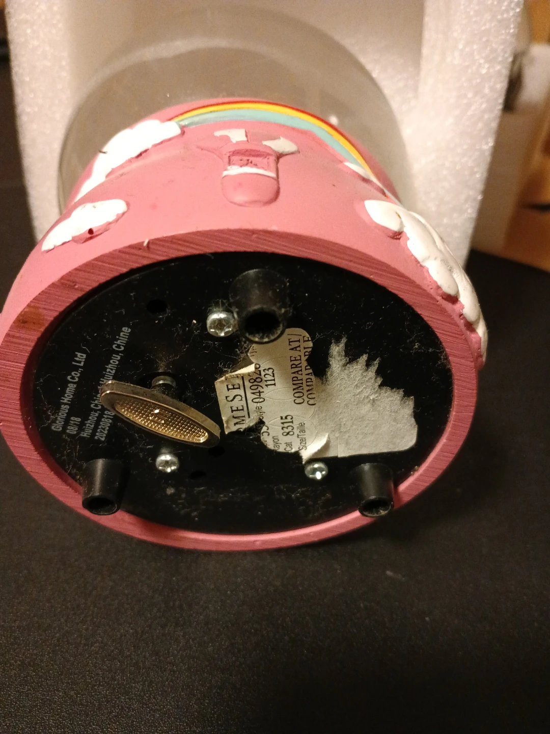 Glorious Home Co. Unicorn Snow Globe