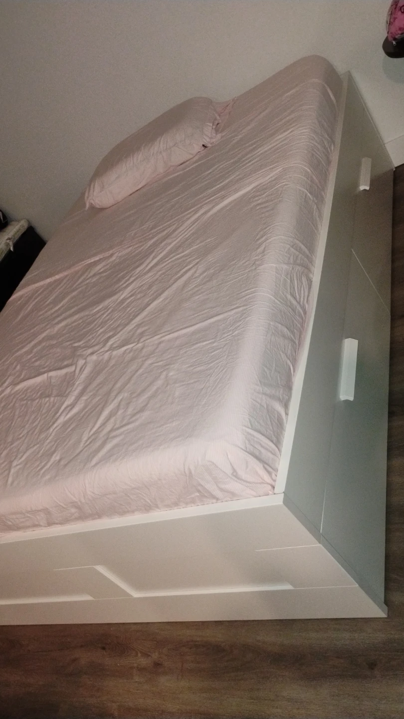 Brimnes IKEA Storage Bed Frame + matress - photo 2