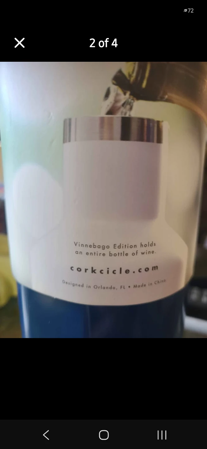 CORKCICLE 25 oz. Vinnebago Edition Royal Blue - photo 2