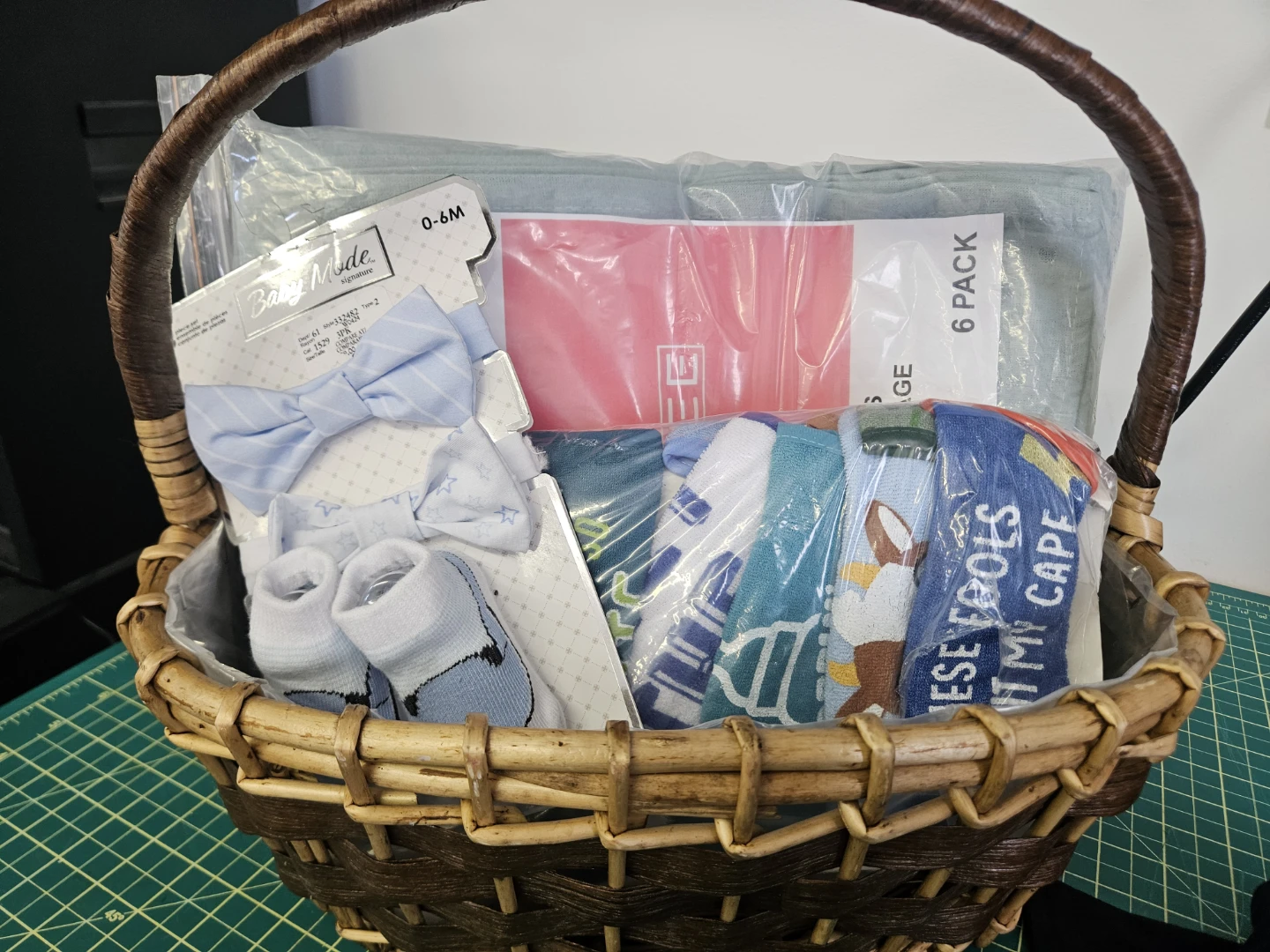 Baby Boy Clothing and Accessories Gift Basket - photo 4