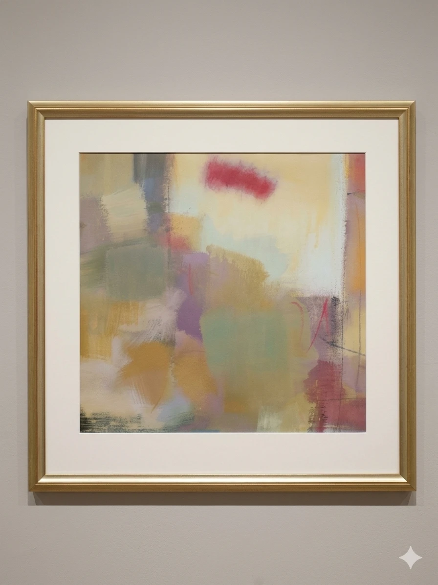 Nancy Ortenstone "Apparition" Framed Fine Art