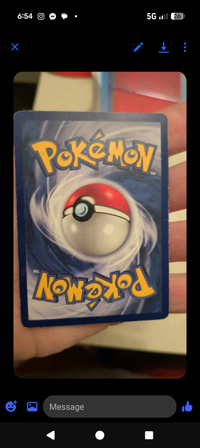 Set of 3 Vintage 1999 Base Set Pokémon Cards - photo 2