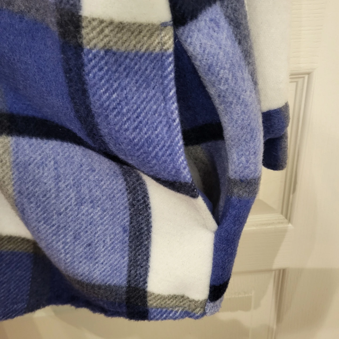George Plus Blue Plaid Shacket - photo 5