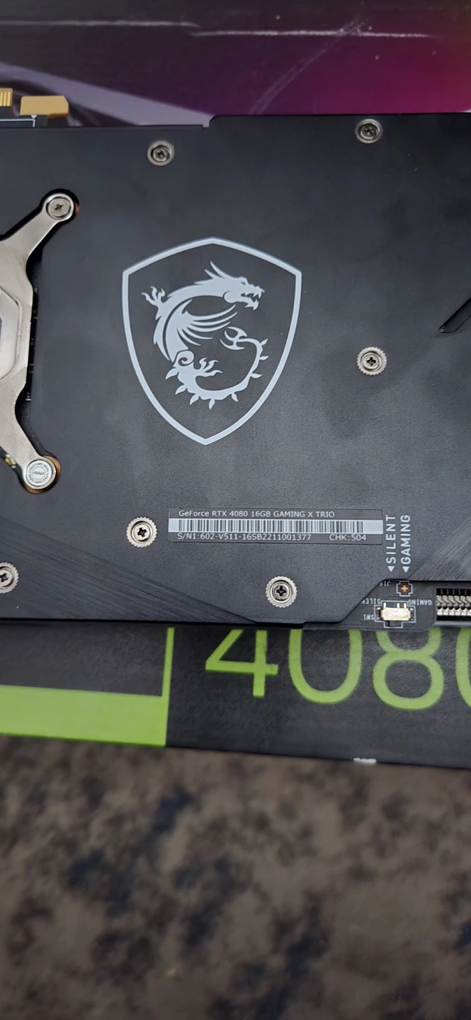 MSI Nvidia GeForce RTX 4080 16gb - photo 2