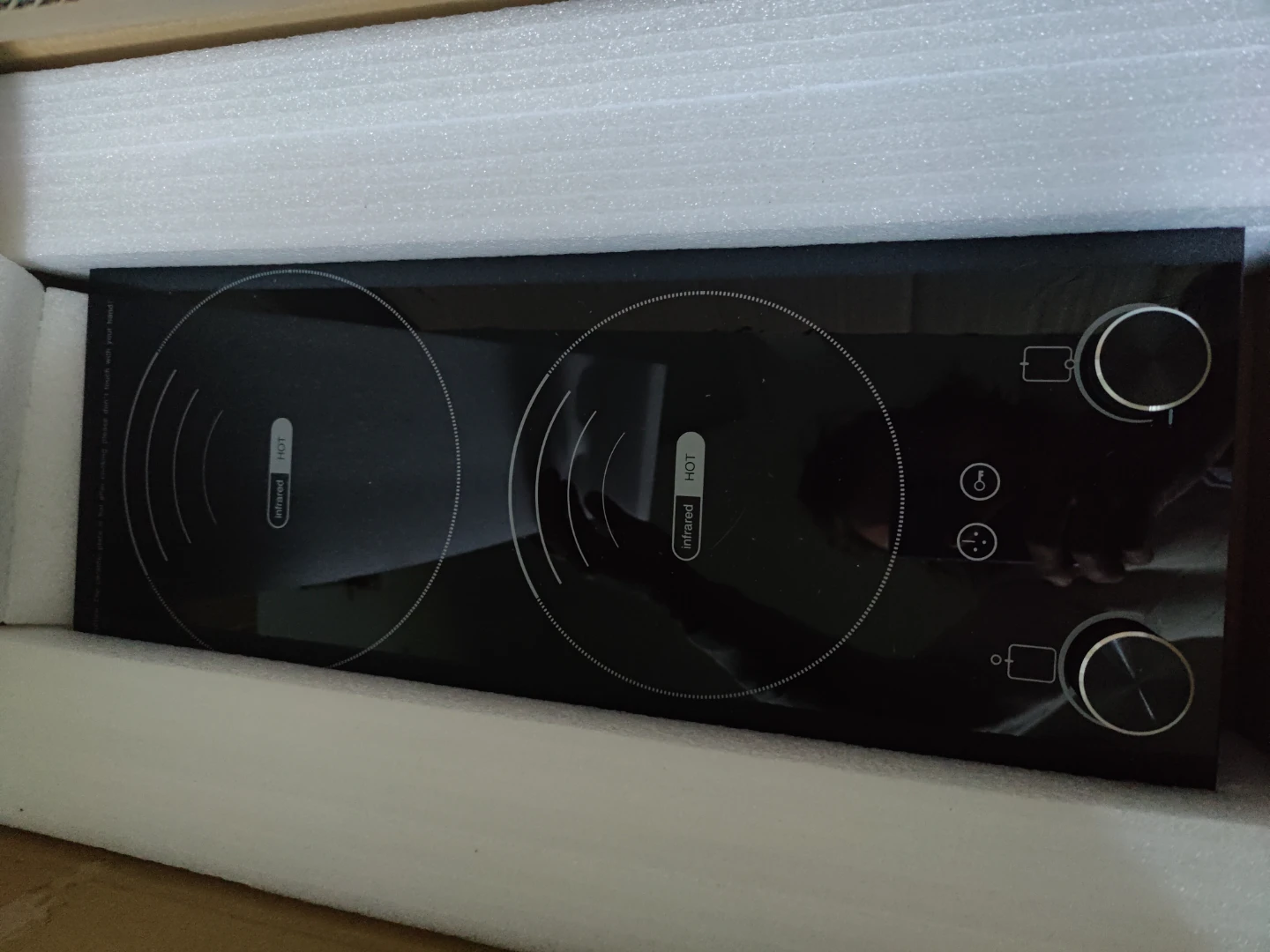 Nefaracy 12 Inch 2 Burner Electric Cooktop