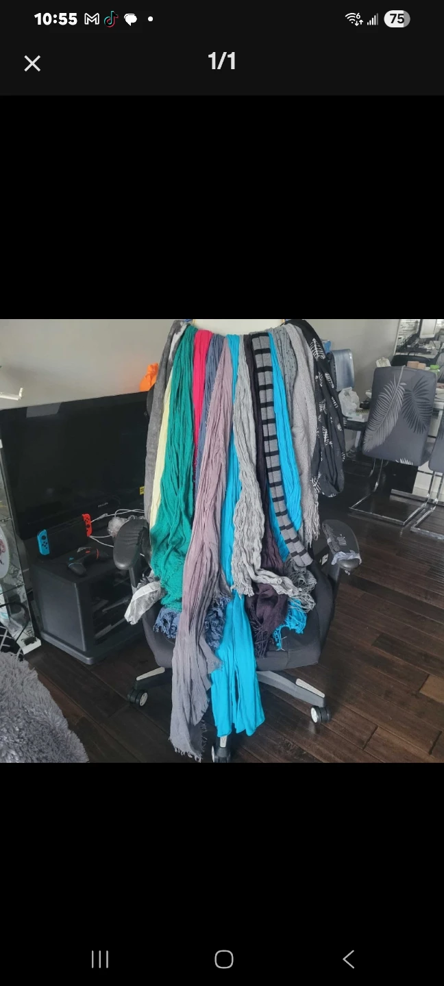 Assorted 13  Fashion Scarves Bundle
