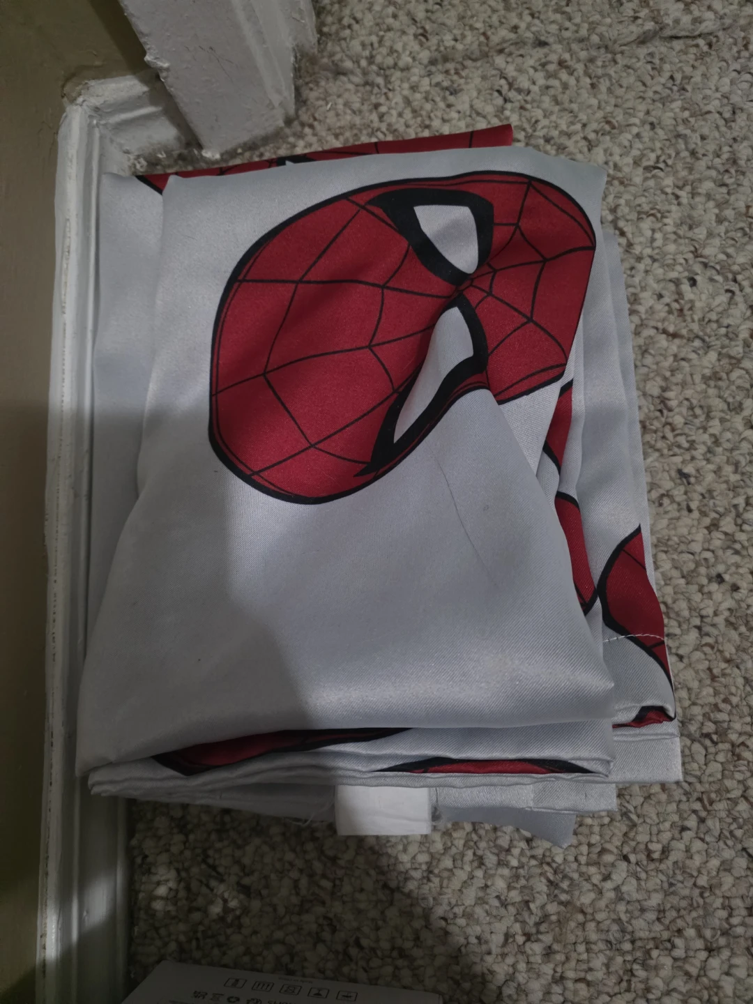 Spiderman curtains