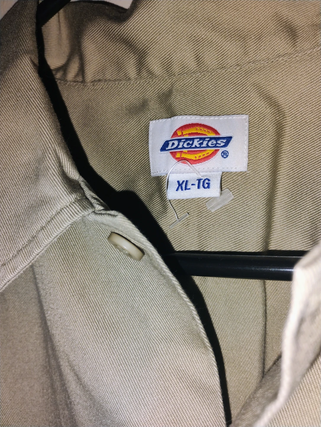 Dickies Men's Short Sleeve Work Shirt - Khaki - XL - photo 3