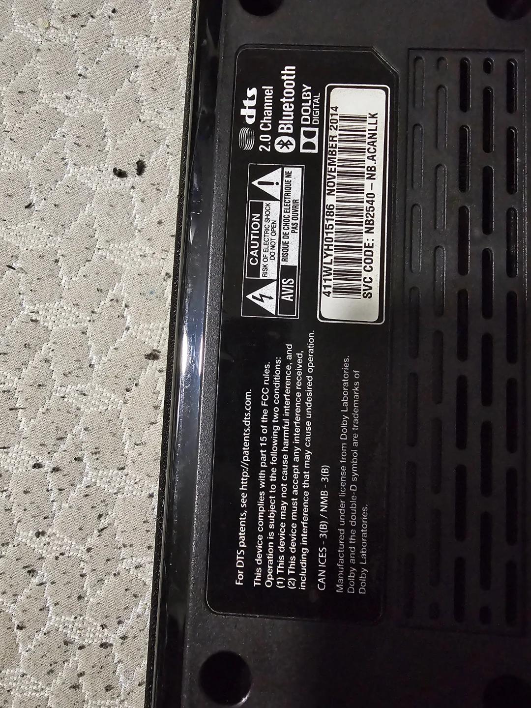 LG NB2540 Sound Bar - photo 5