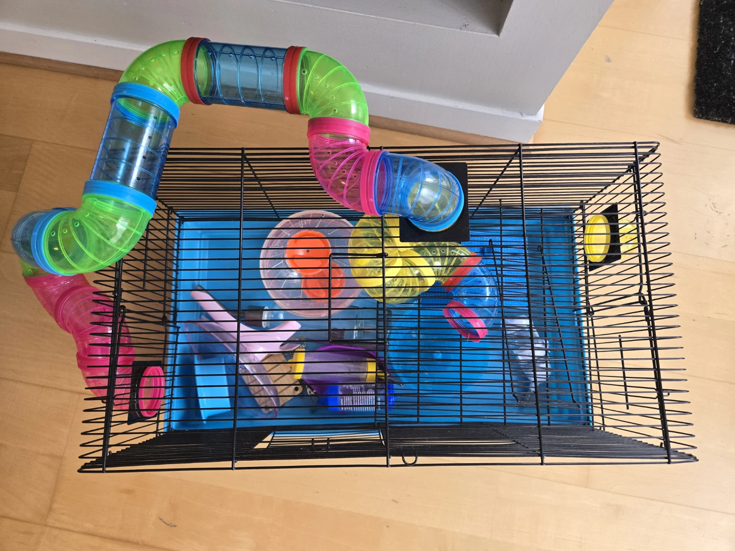 Hamster cage with tunnel system - photo 2