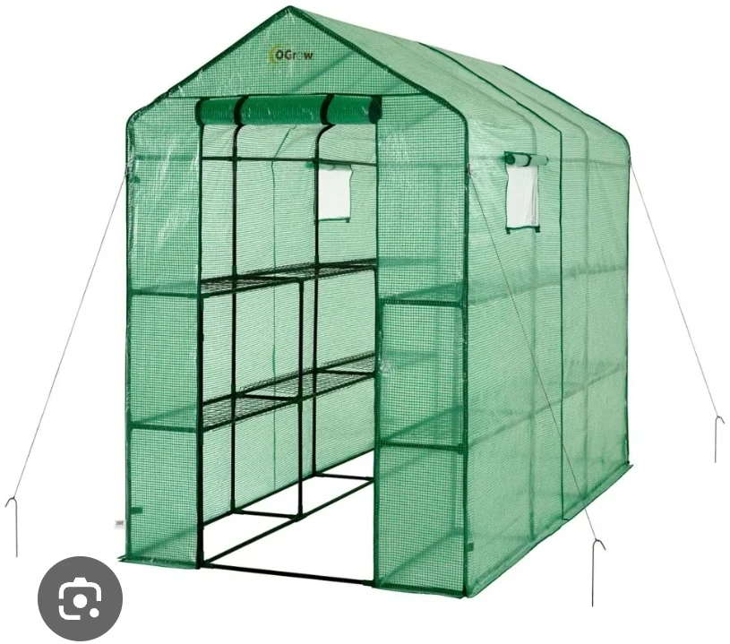 The Village Green basic Walk-in Greenhouse
