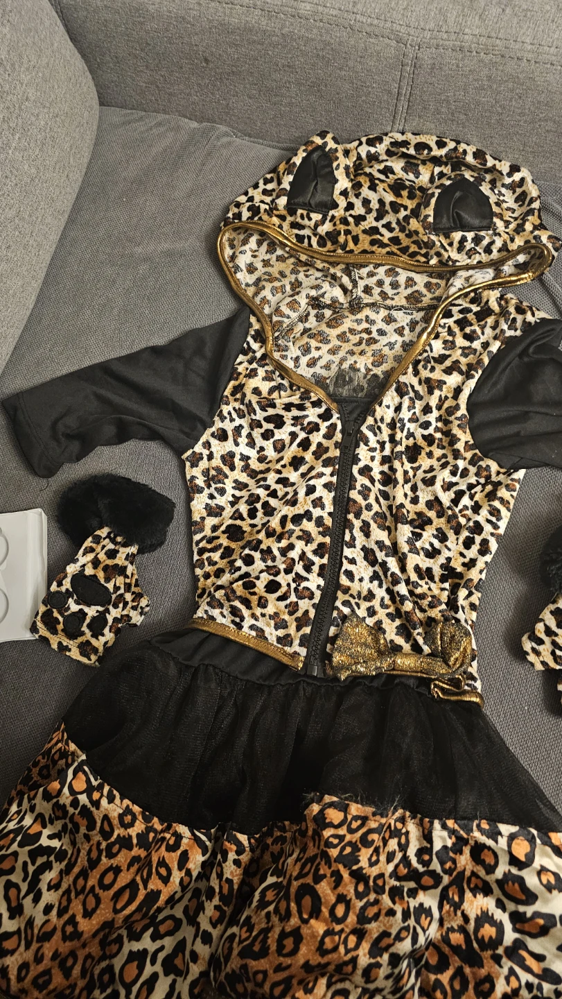 Child's Leopard Costume Medium 8-10 - photo 5