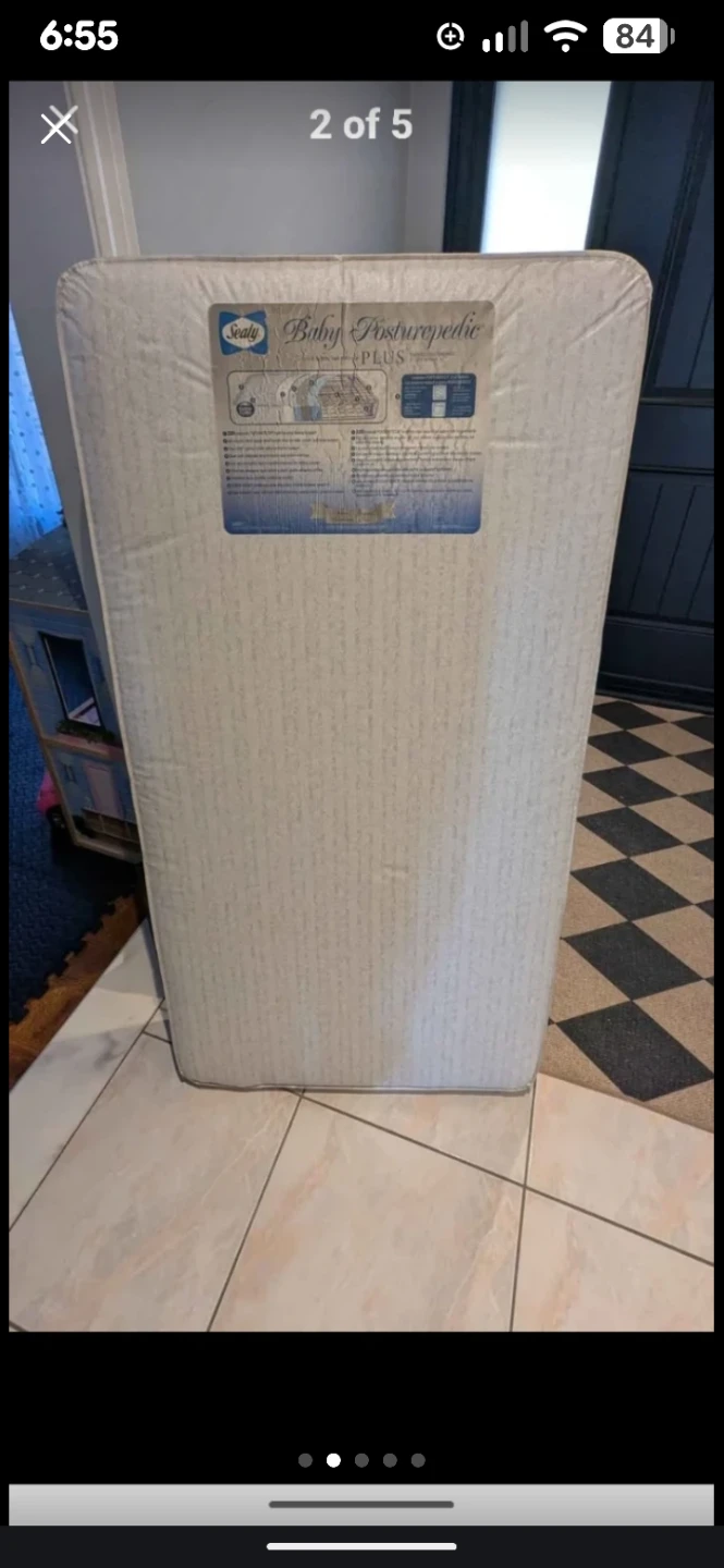 Baby Sealy mattress- posturepedic - photo 2