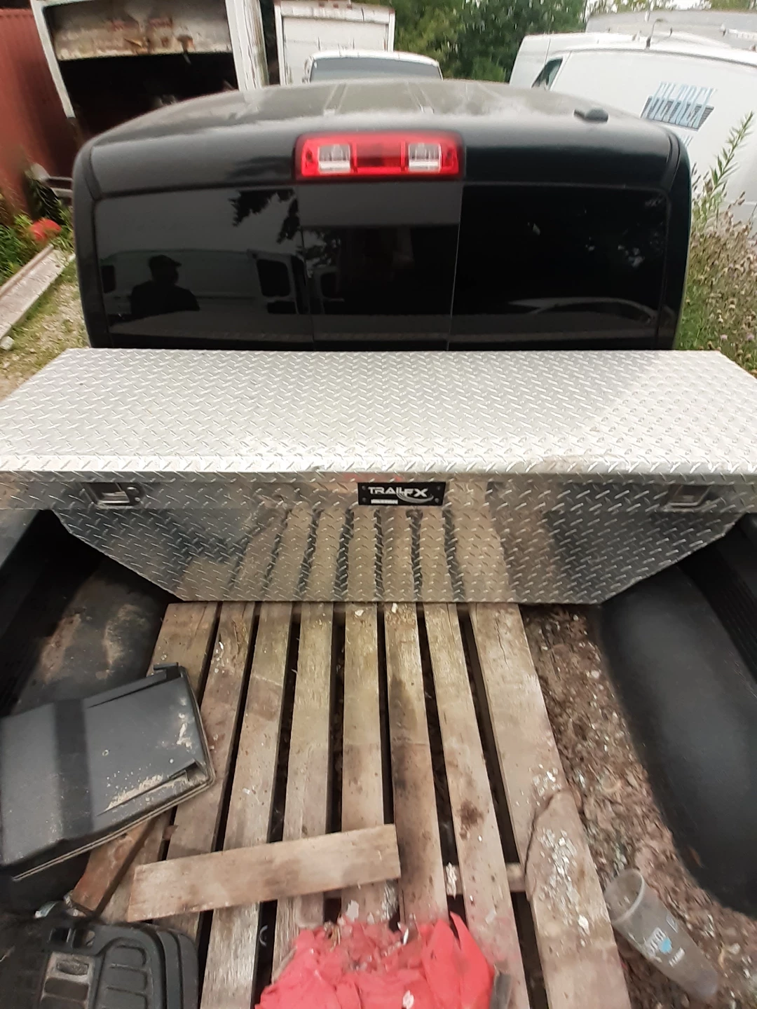 Tool box for work van
