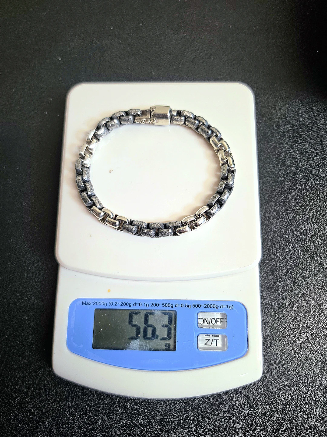 David Yurman Sterling Silver Box Chain Bracelet - photo 3