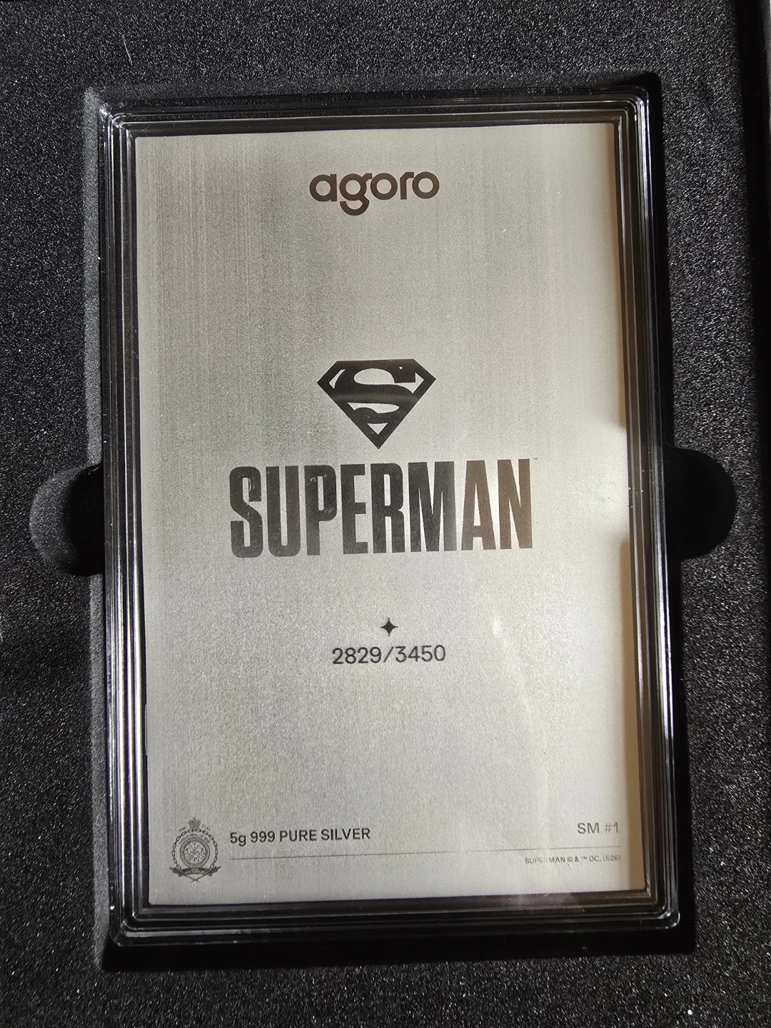 Agoro Superman Precious Metal Collectible - photo 2