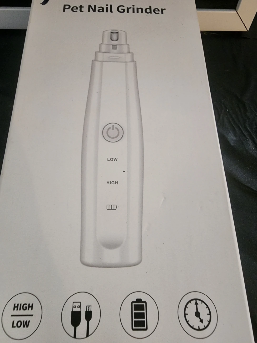 Rechargeable Pet Nail Grinder HL-103