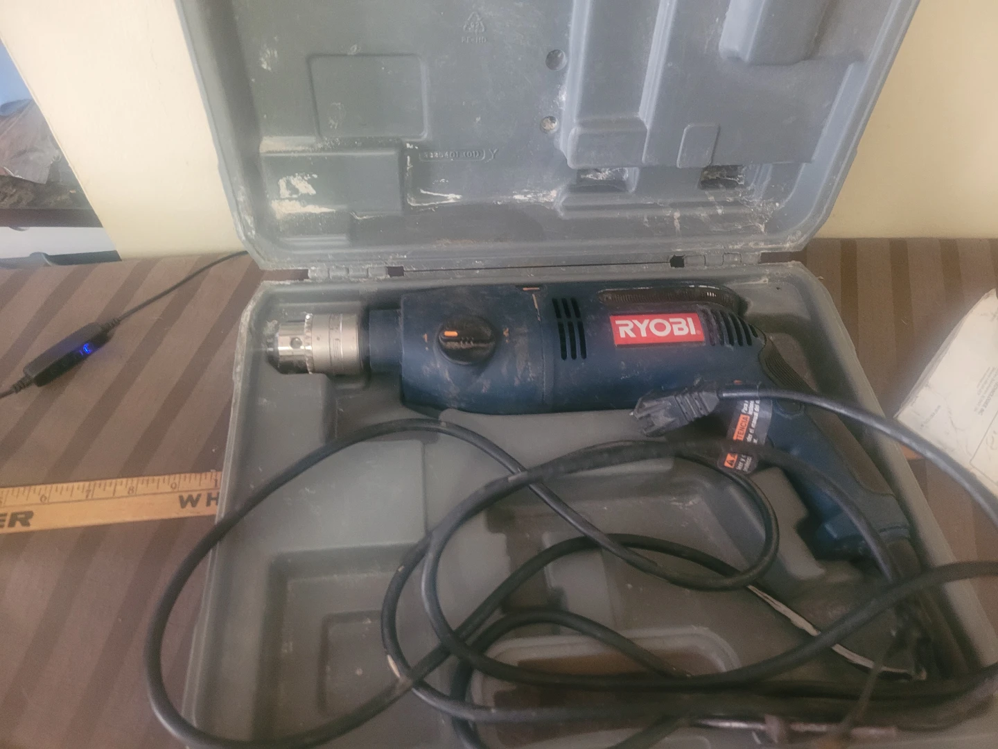 Ryobi 1/2 in. Variable Speed Hammer Drill D551H