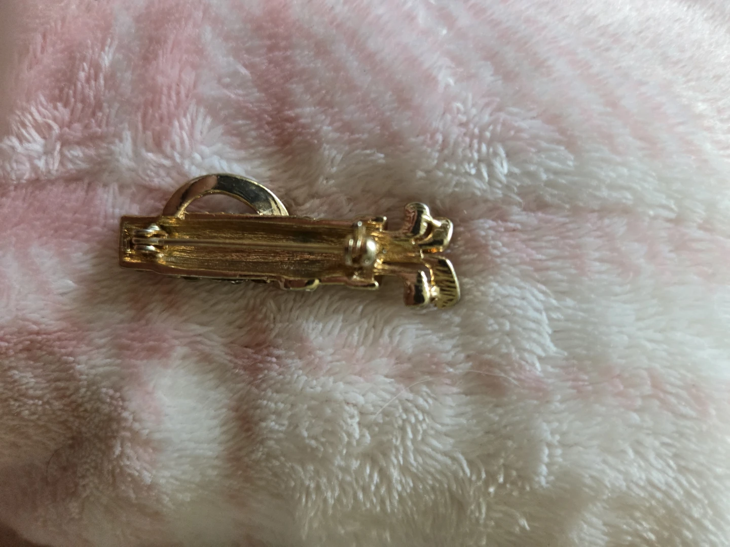 Vintage - Rhinestone Golf Bag & Clubs Brooch - photo 2