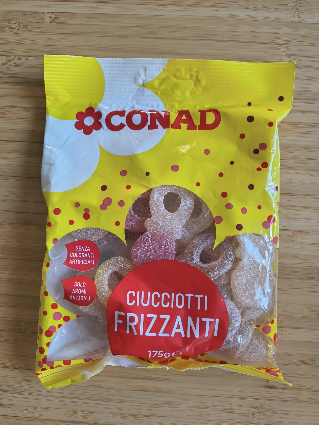 Conad Ciucciotti Frizzanti Gummy Candies 175g