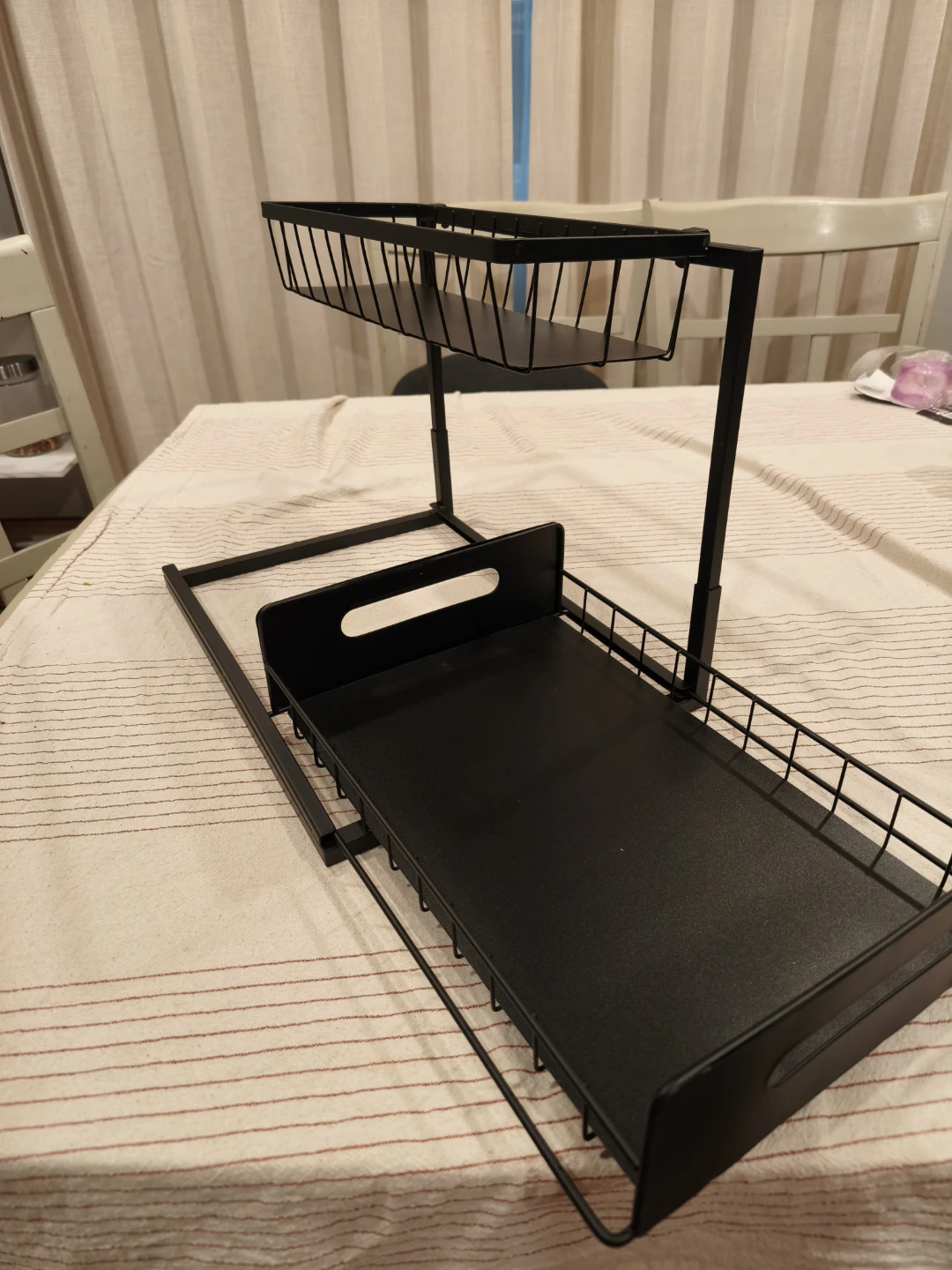 Bjenigmaia 2-Tier Pull-Out Cabinet Organizer - photo 3
