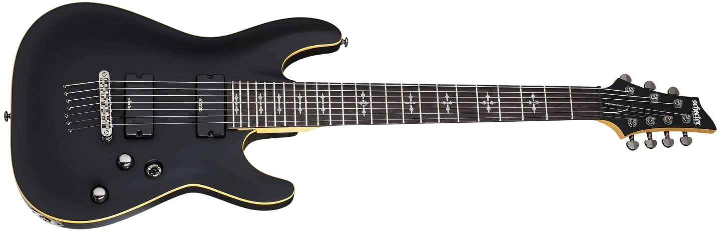 Schecter Diamond Series Demon-7 Electric Guitar - photo 3