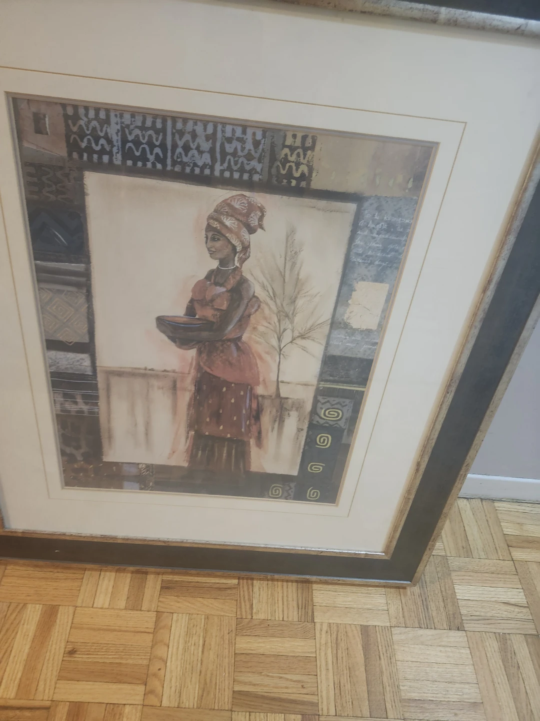 Framed African Art Print