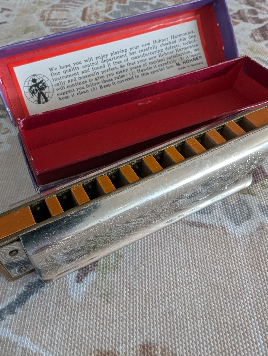 Hohner Marine Band Harmonica No. 1896 - photo 4