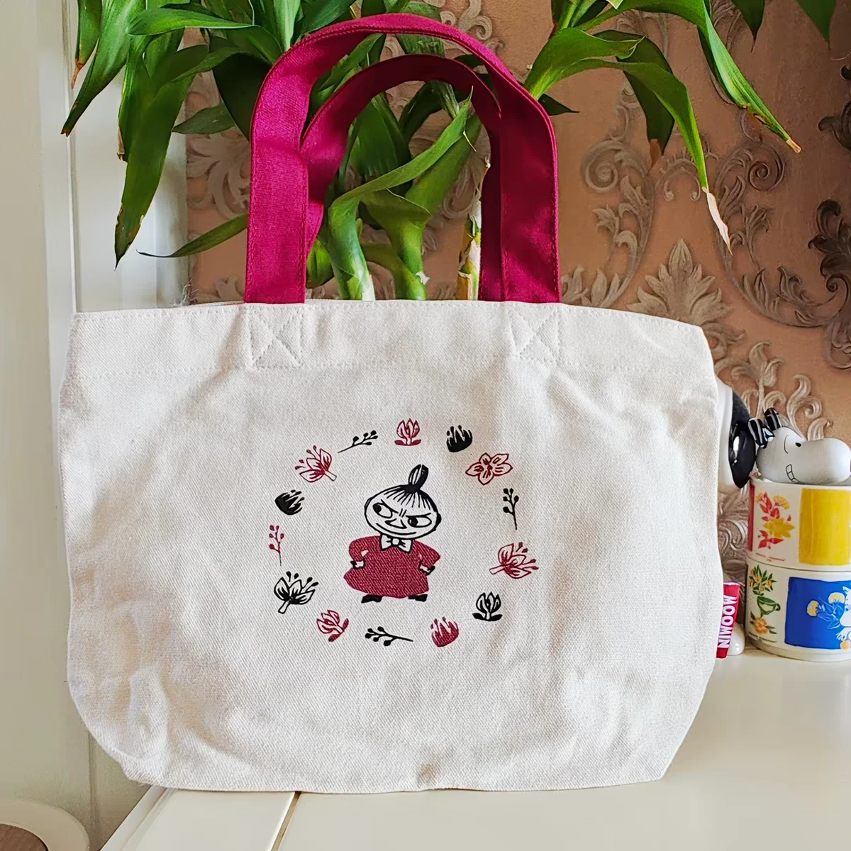 Moomin Little My canvas tote bag new without tag