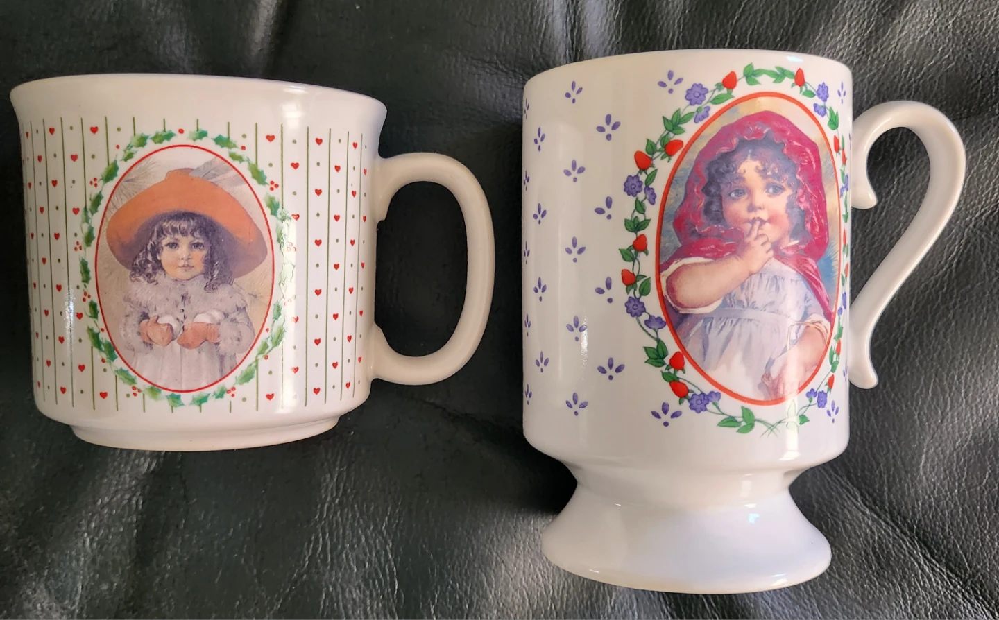 Maud Humphrey Bogart Heirloom Tradition Mugs