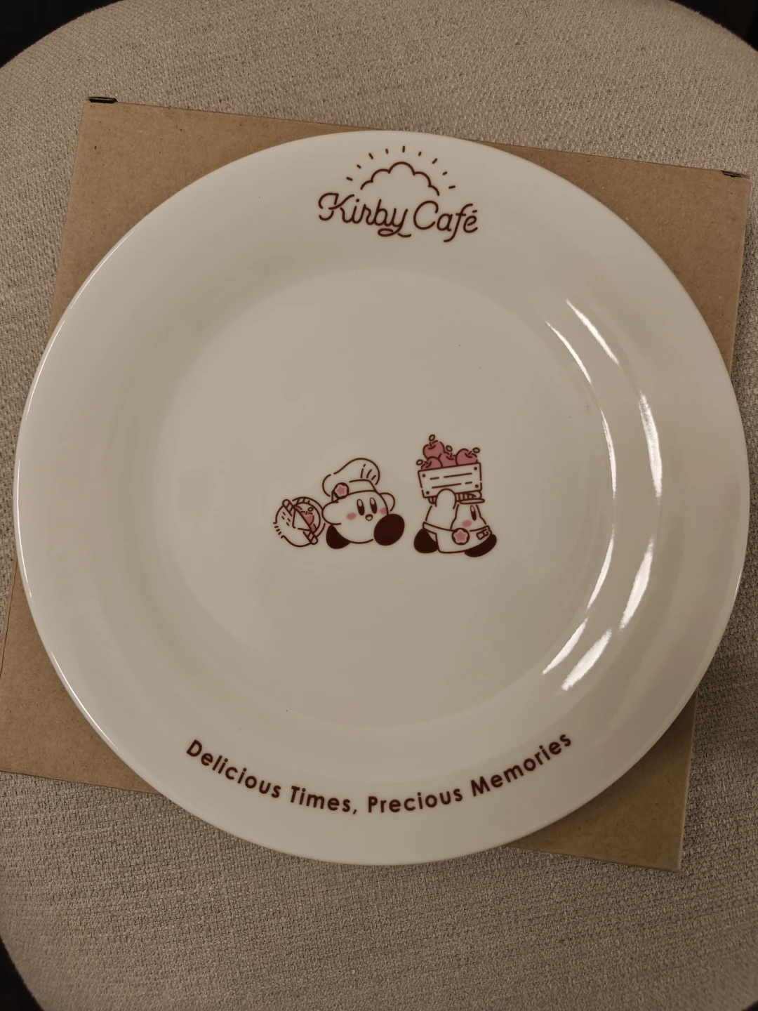 Kirby Cafe Ceramic Plate